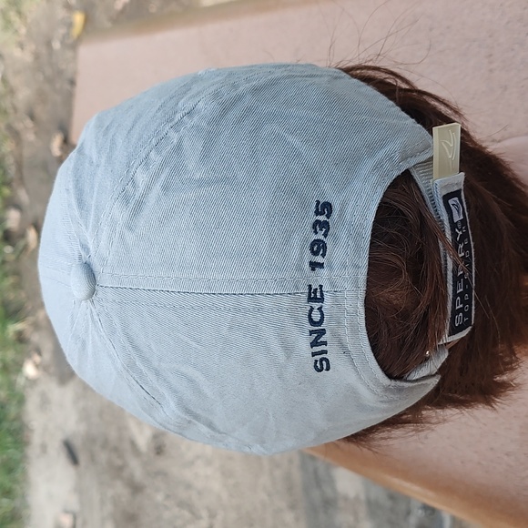 Sperry Top-sider Embroidered Logo Strapback Hat Cap - Picture 4 of 10